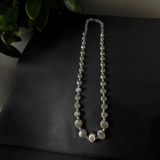 SARANG . The very stunning pure silver necklace .