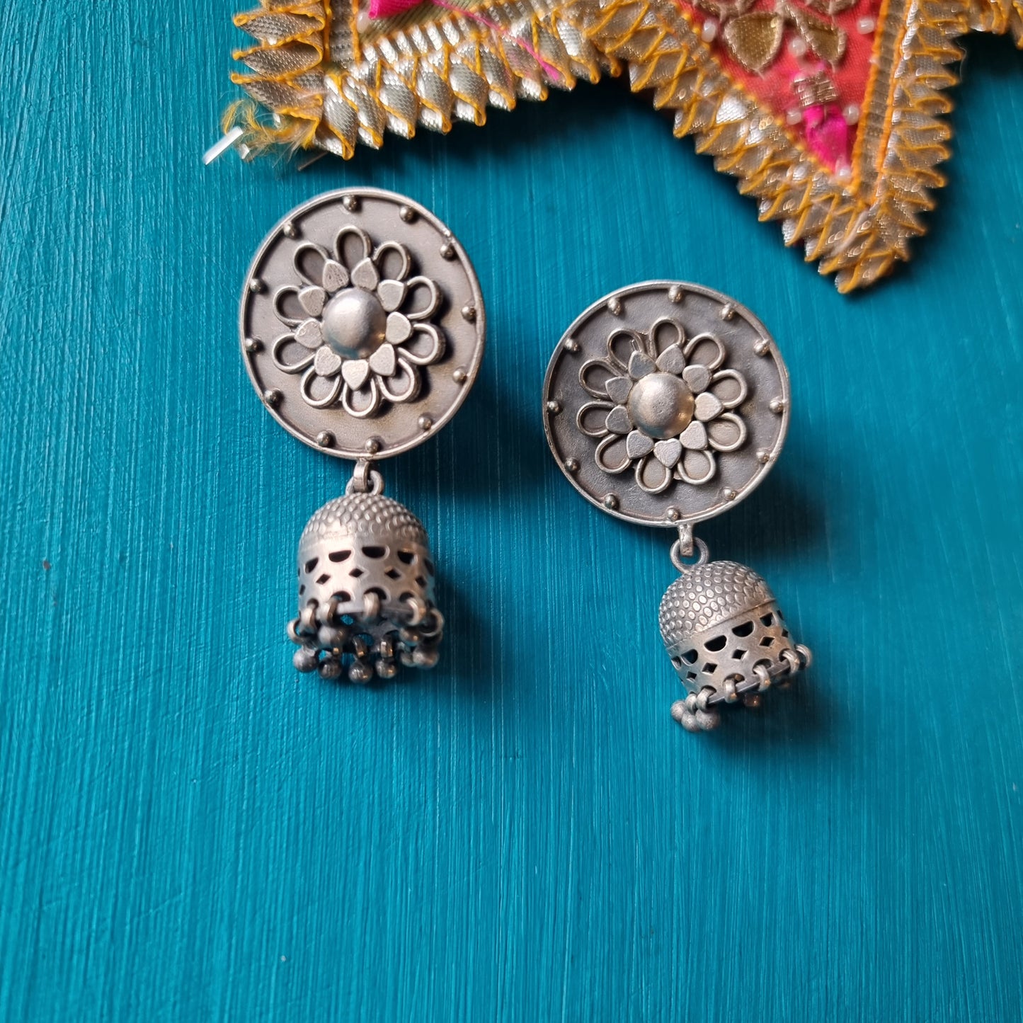 HERAMB. Gorgeous jhumkas.